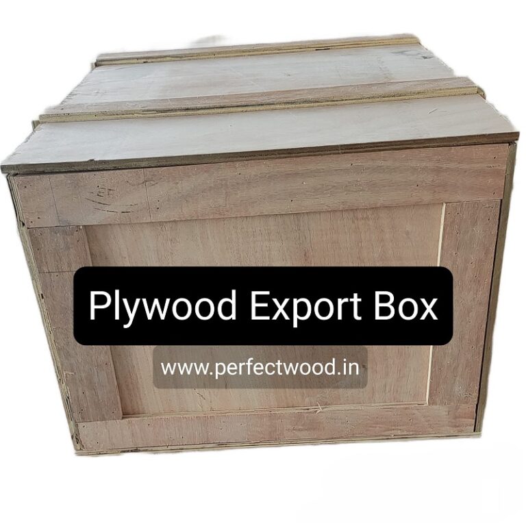 Plywood export box for machine exports