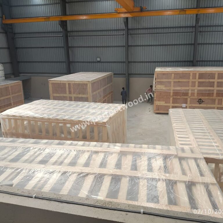 Pinewood Crate box for Export Packing