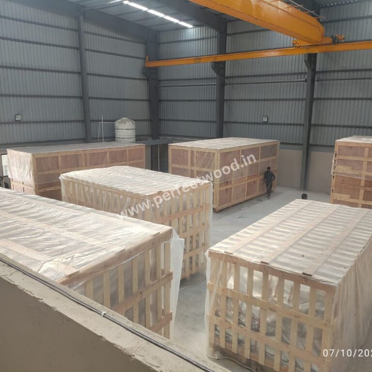 Pinewood Crate box for Export Packing