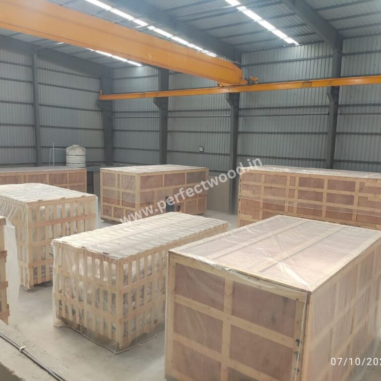 Pinewood Box for Export Packing