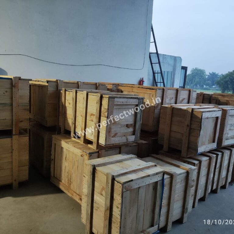 Pinewood Box for Export Packing