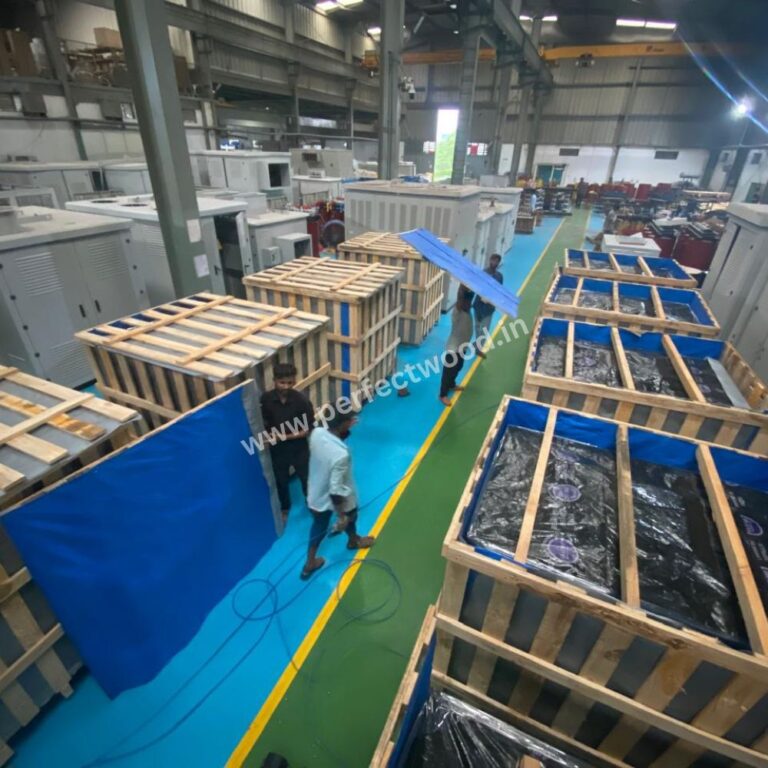 Pinewood Crate box for Export Packing