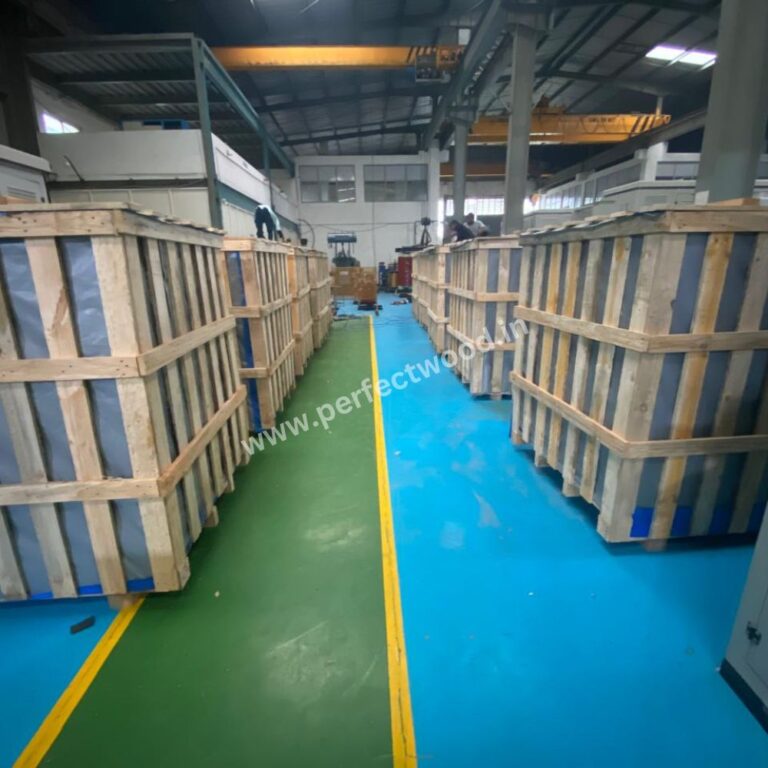 Pinewood Crate box for Export Packing