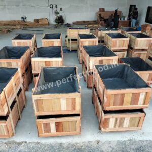 Jungle Wood Box for packaging