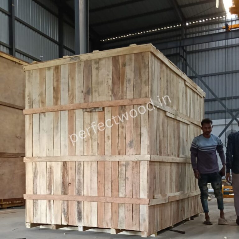 Heavy duty jungle wood box