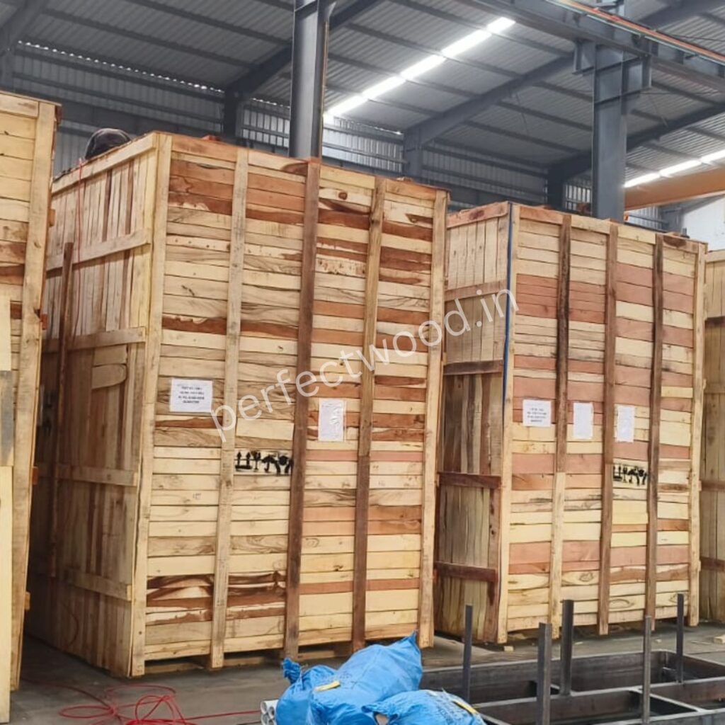 Heavy duty wooden box