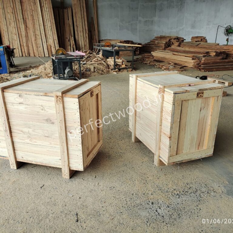 pinewood box for machine casting
