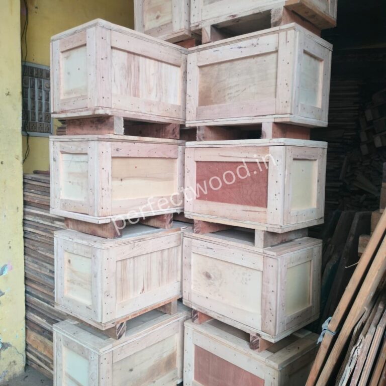 plywood and pinewood export box