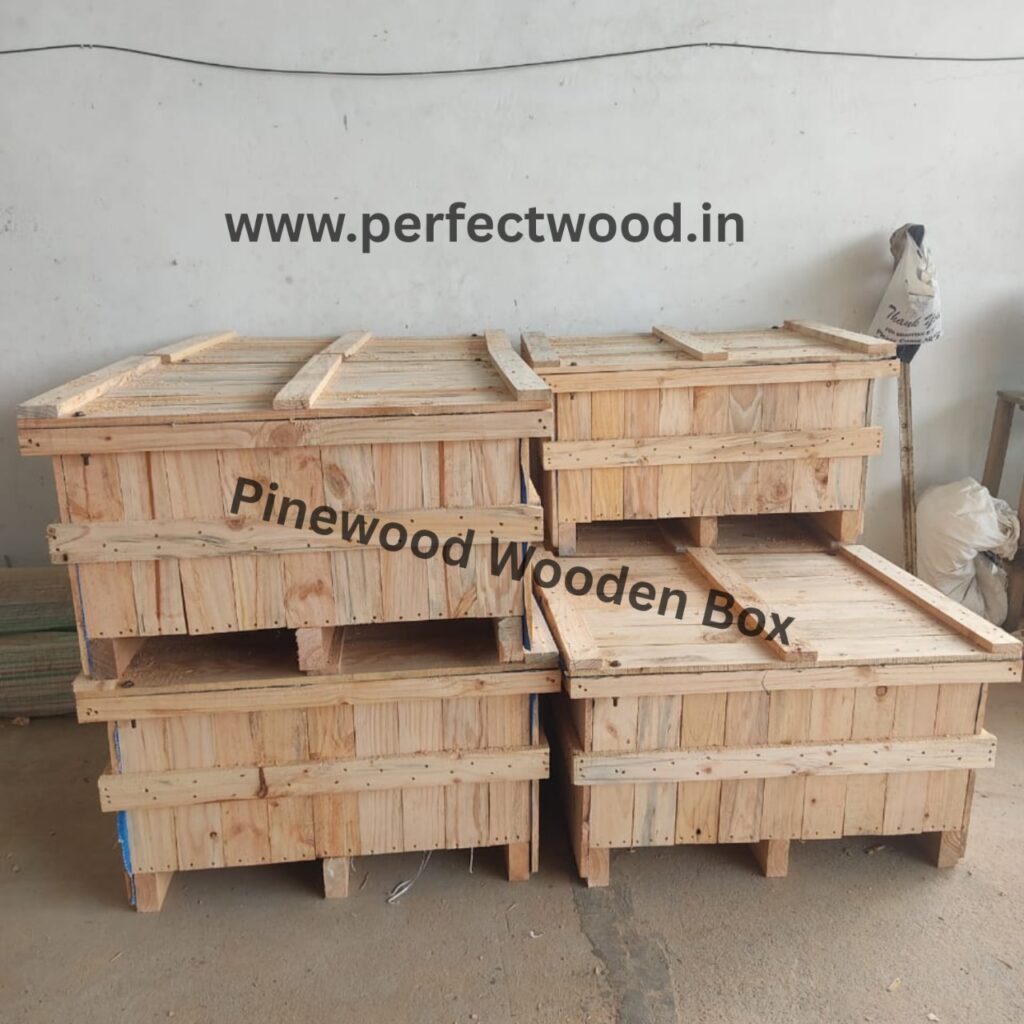 wooden box for packaging export