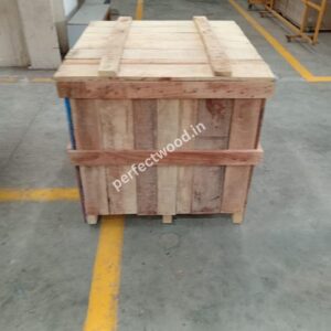 wooden box for transport packing