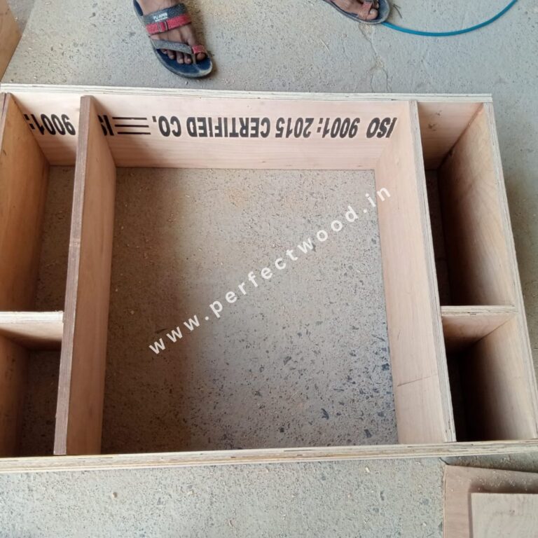 Wooden box as per drawing