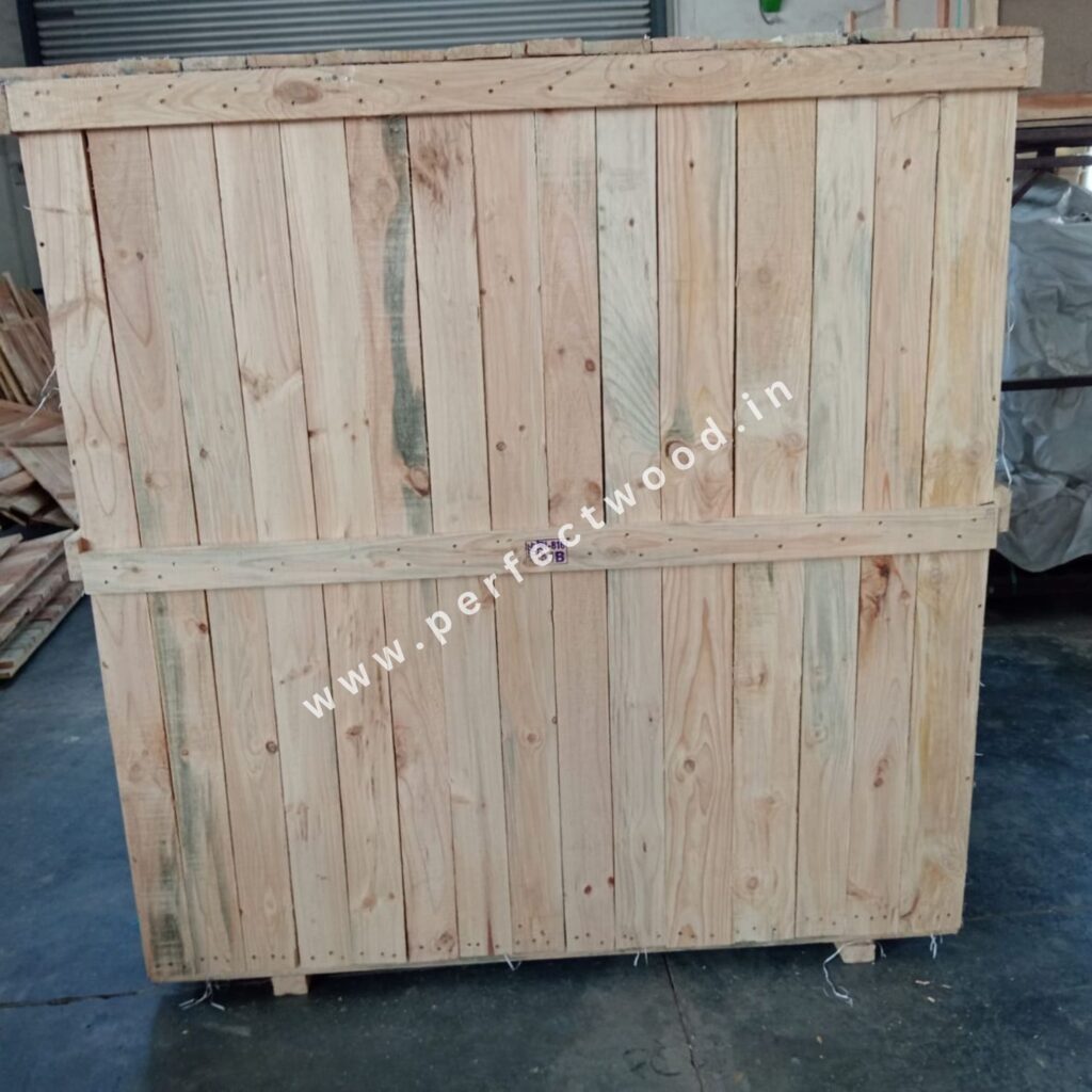 wooden box for export
