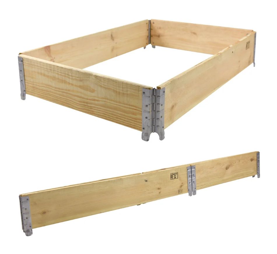 wooden pallet collar in pinewood